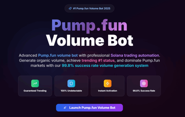 Meet the Solana Volume Bot